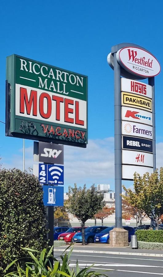 Riccarton Mall Motel Christchurch Eksteriør bilde